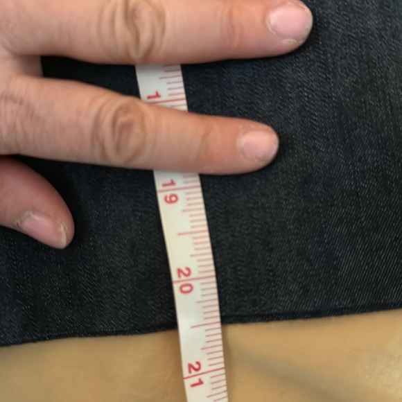 Classic Halogen Denim Pencil Skirt - Picture 7 of 7